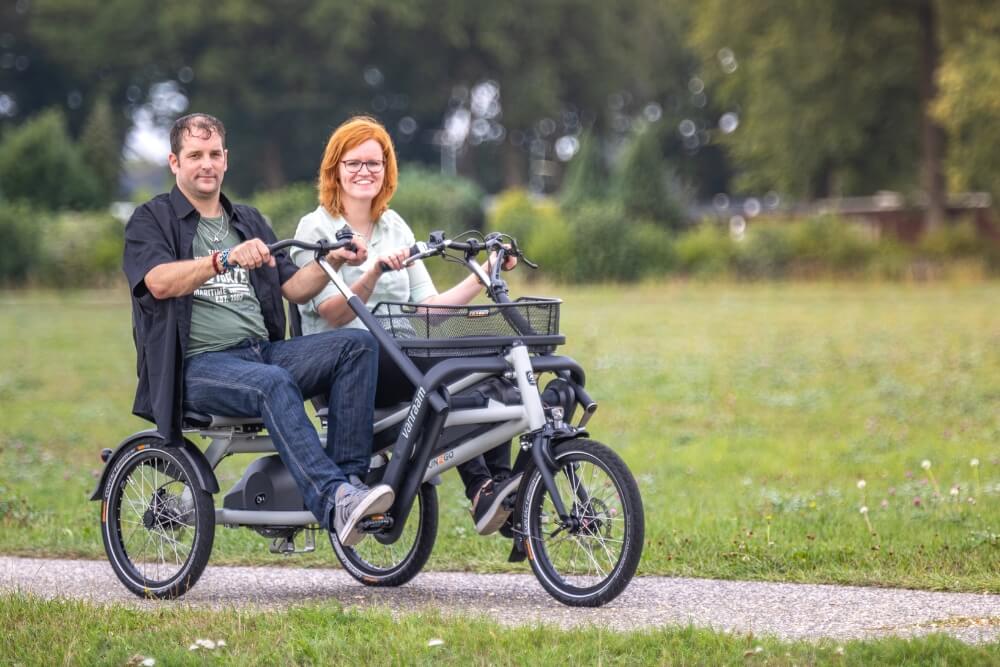 Rinnakkain ajettava kolmipyörä vanRaam Fun2Go