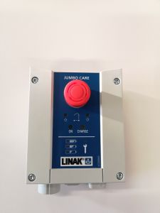 Potilasnostimen ohjausyksikkö Linak Jumbo Care
