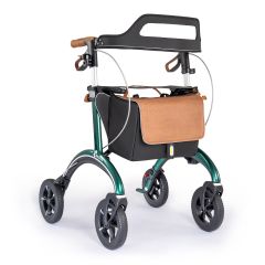 Hiilikuituinen rollaattori Saljol - British Racing Green