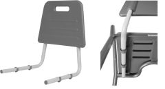 Suihkujakkaran selkänoja Mobilex Aqua