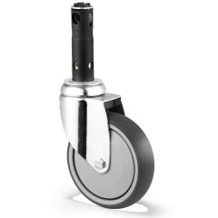 Tente Agila hoitosängyn kääntöpyörä keskuslukituksella