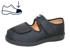 Ortobio erikoisjalkineet umpikärki musta