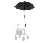 Aurinko- ja sateenvarjo teline rollaattoriin