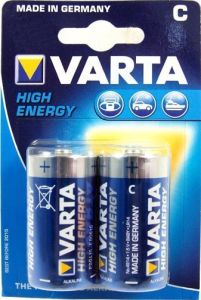 C paristo Varta 2kpl