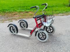 Käytetty potkupyörä