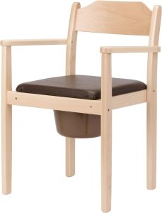 Puinen wc tuoli