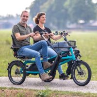 Rinnakkain ajettava kolmipyörä Van Raam Fun2Go