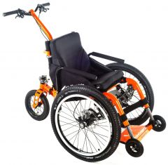 Mountain Trike Push työnnettävä maastopyörätuoli
