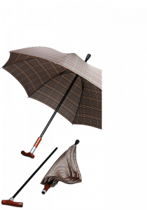 Sateenvarjo-kävelykeppi Gastrock Safebrella Duo